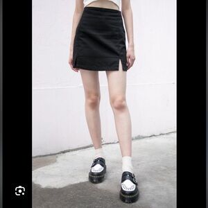 Brandy Melville John Galt Black Cara Skirt